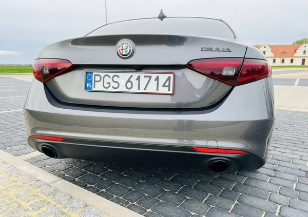 Alfa Romeo Giulia cena 92900 przebieg: 80400, rok produkcji 2019 z Piaski małe 529